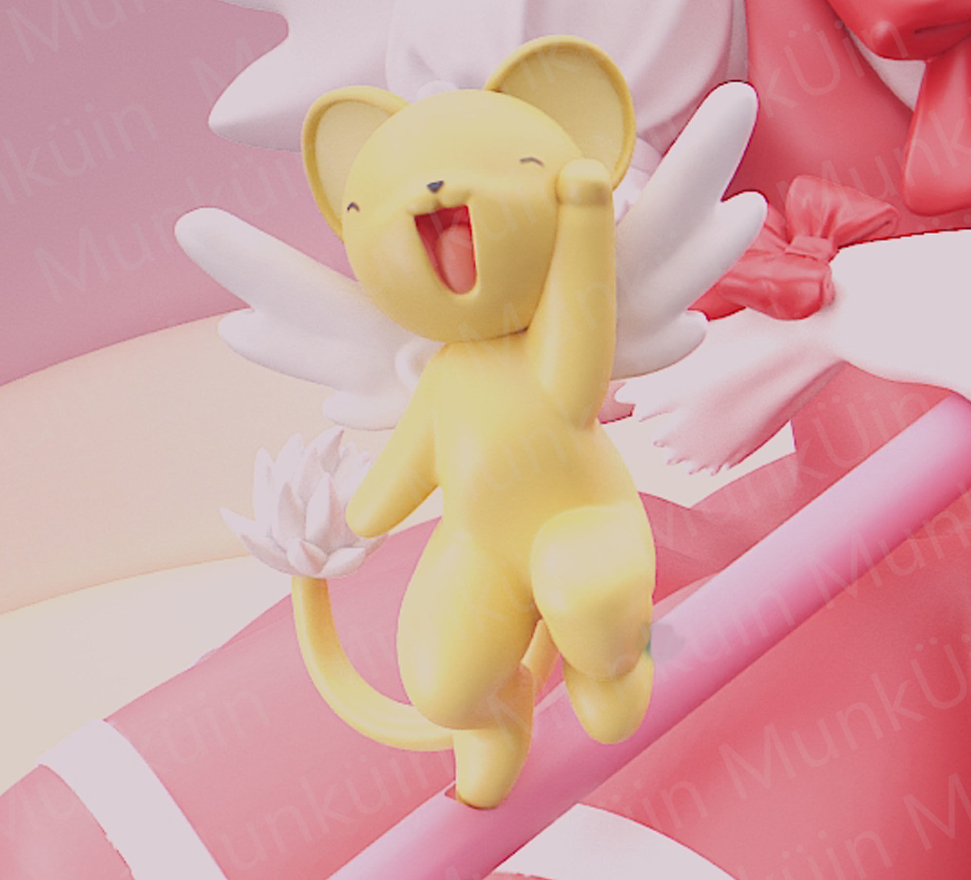 Sakura Card Captor Fan Art Intro 3D print model_11