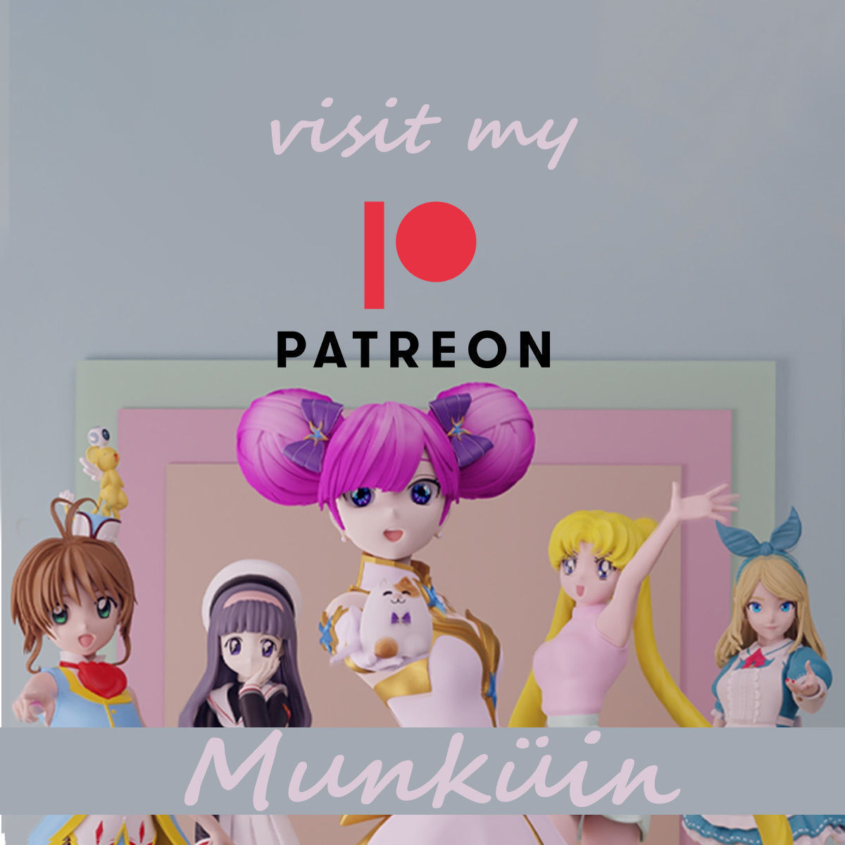 Sakura Card Captor Fan Art Intro 3D print model_4