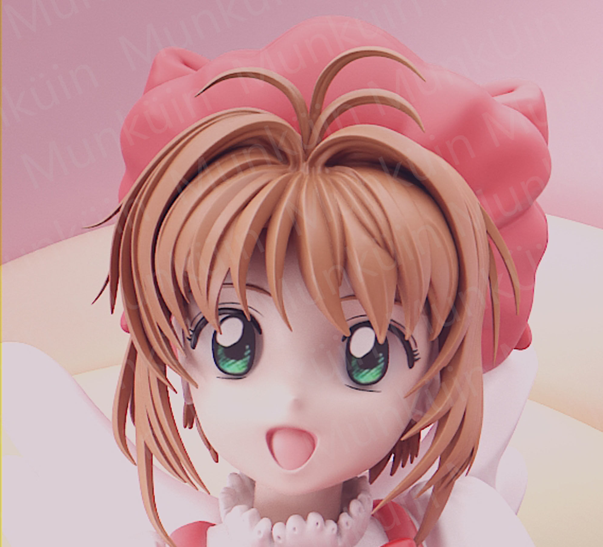 Sakura Card Captor Fan Art Intro 3D print model_8