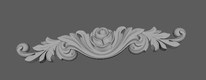 dekor ornament 3D model_2