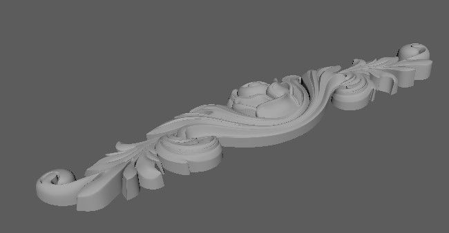 dekor ornament 3D model_4