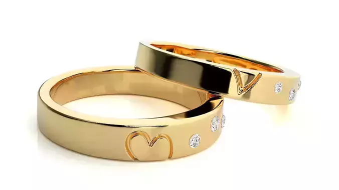 Wedding Band - 511 3D print model