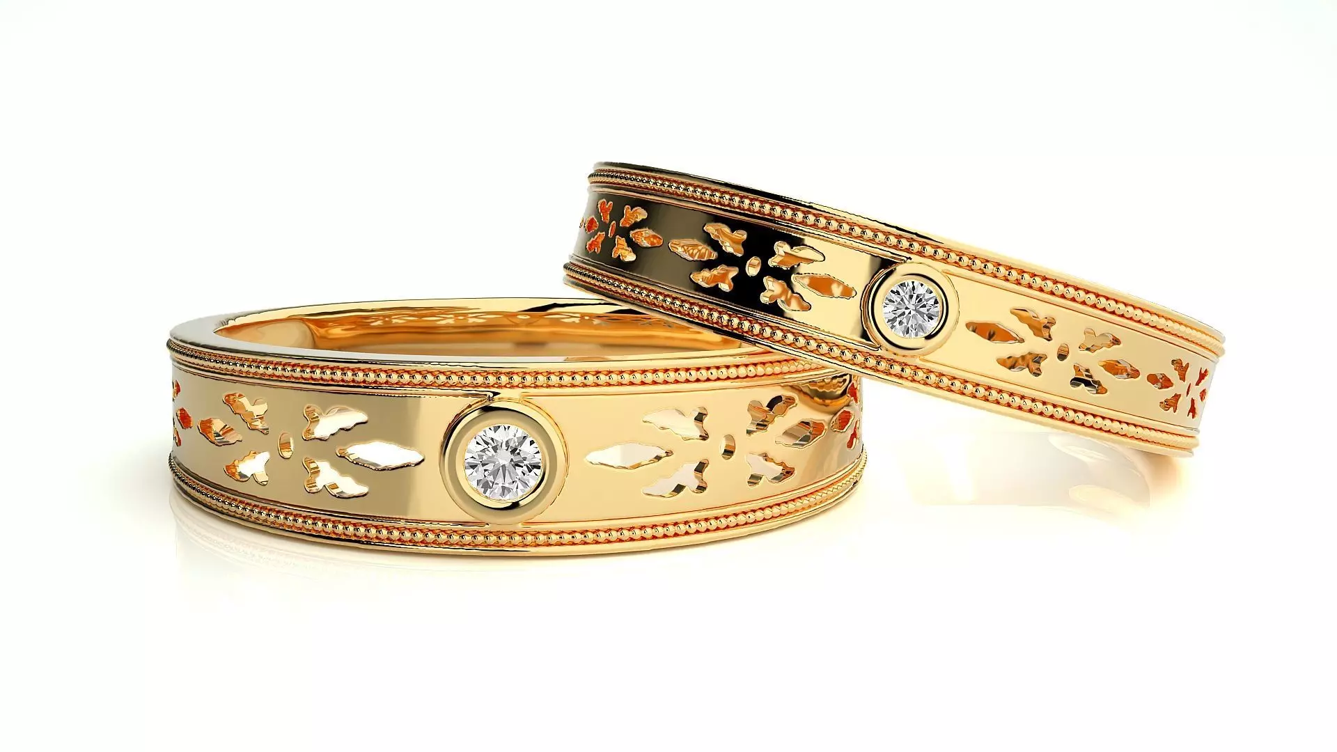 Wedding Band - 548 3D print model_0