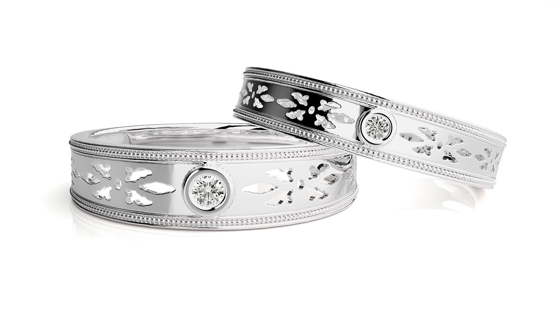 Wedding Band - 548 3D print model_5