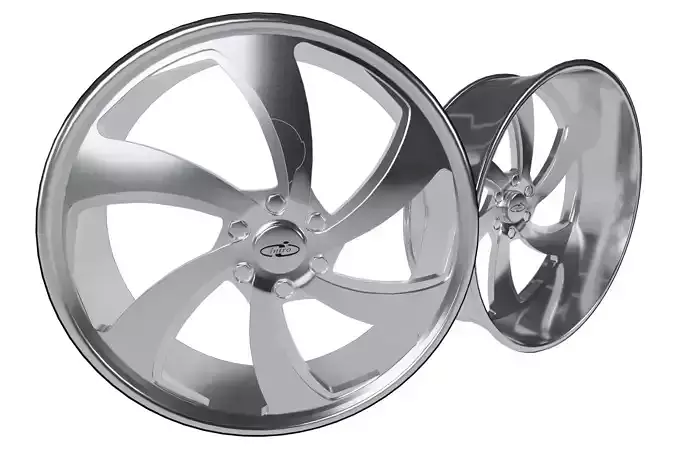 Billet Intro Blade 6  Low-poly 3D model