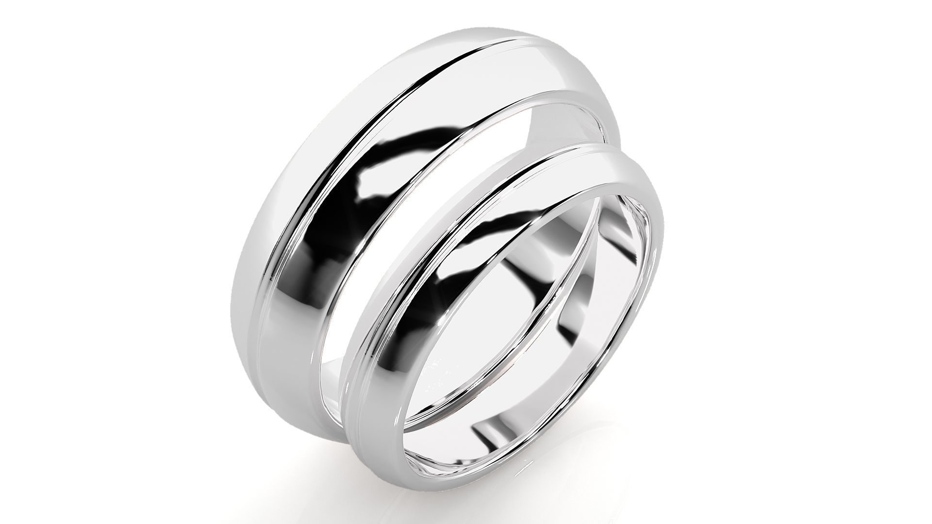 Wedding Band - 108 3D print model_9