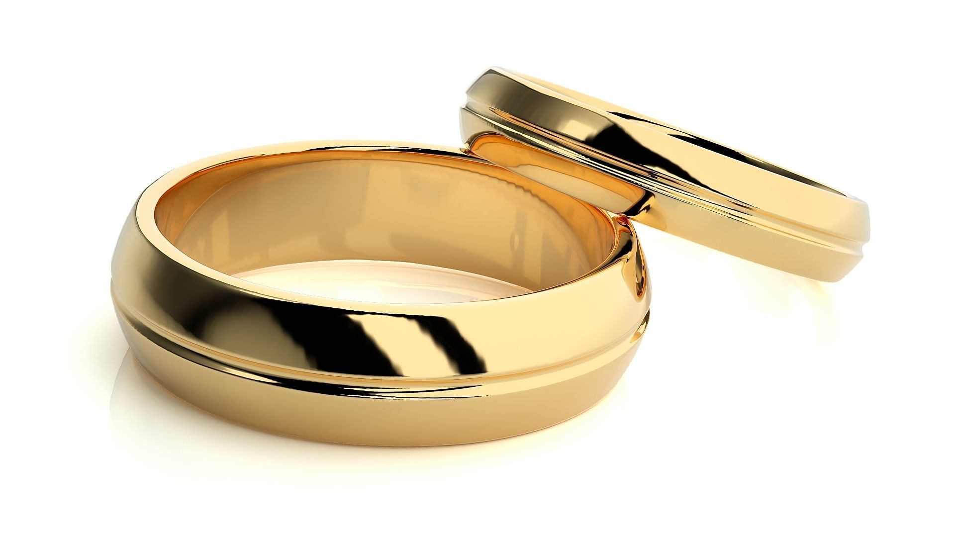 Wedding Band - 108 3D print model_10