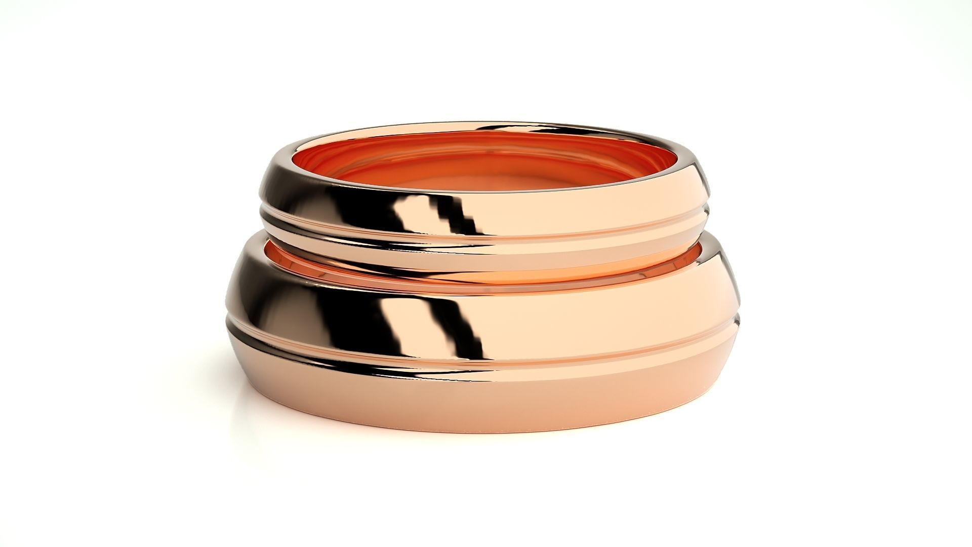 Wedding Band - 108 3D print model_3