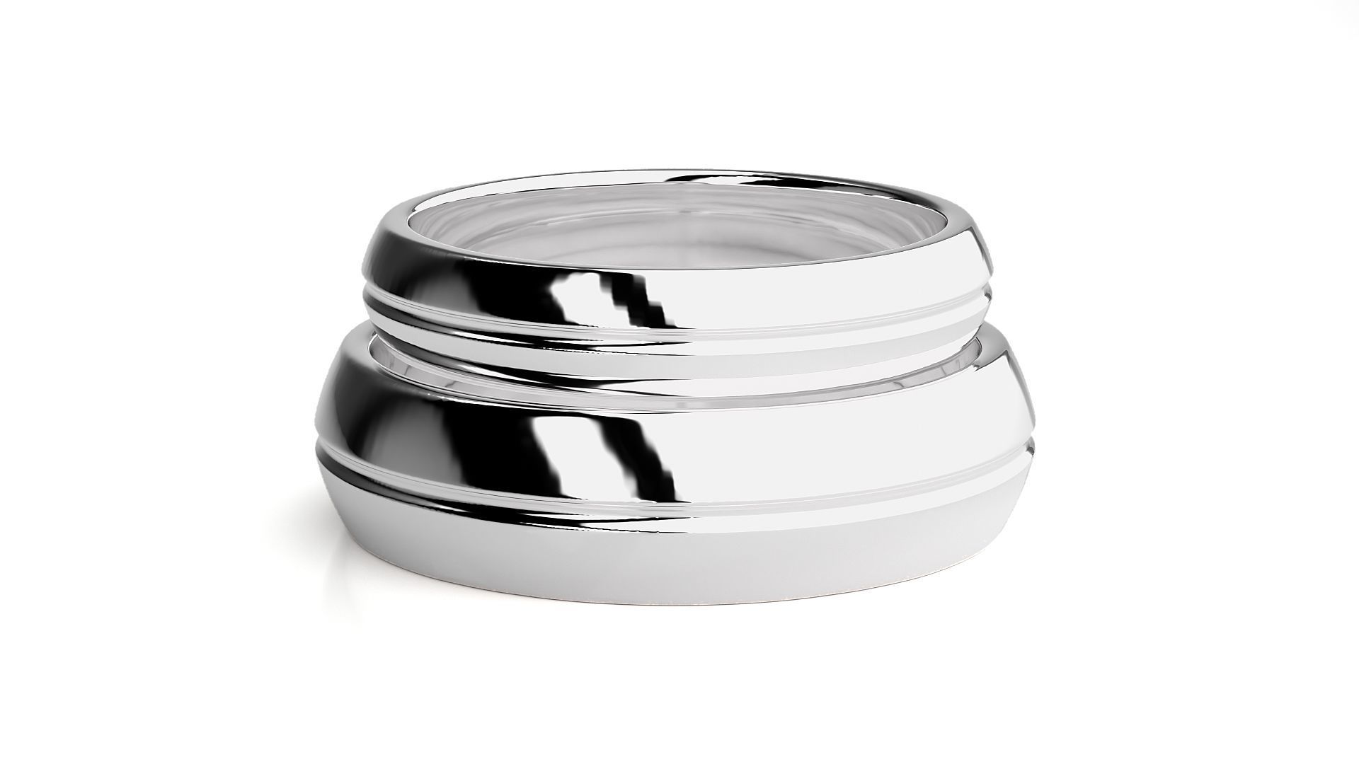 Wedding Band - 108 3D print model_8