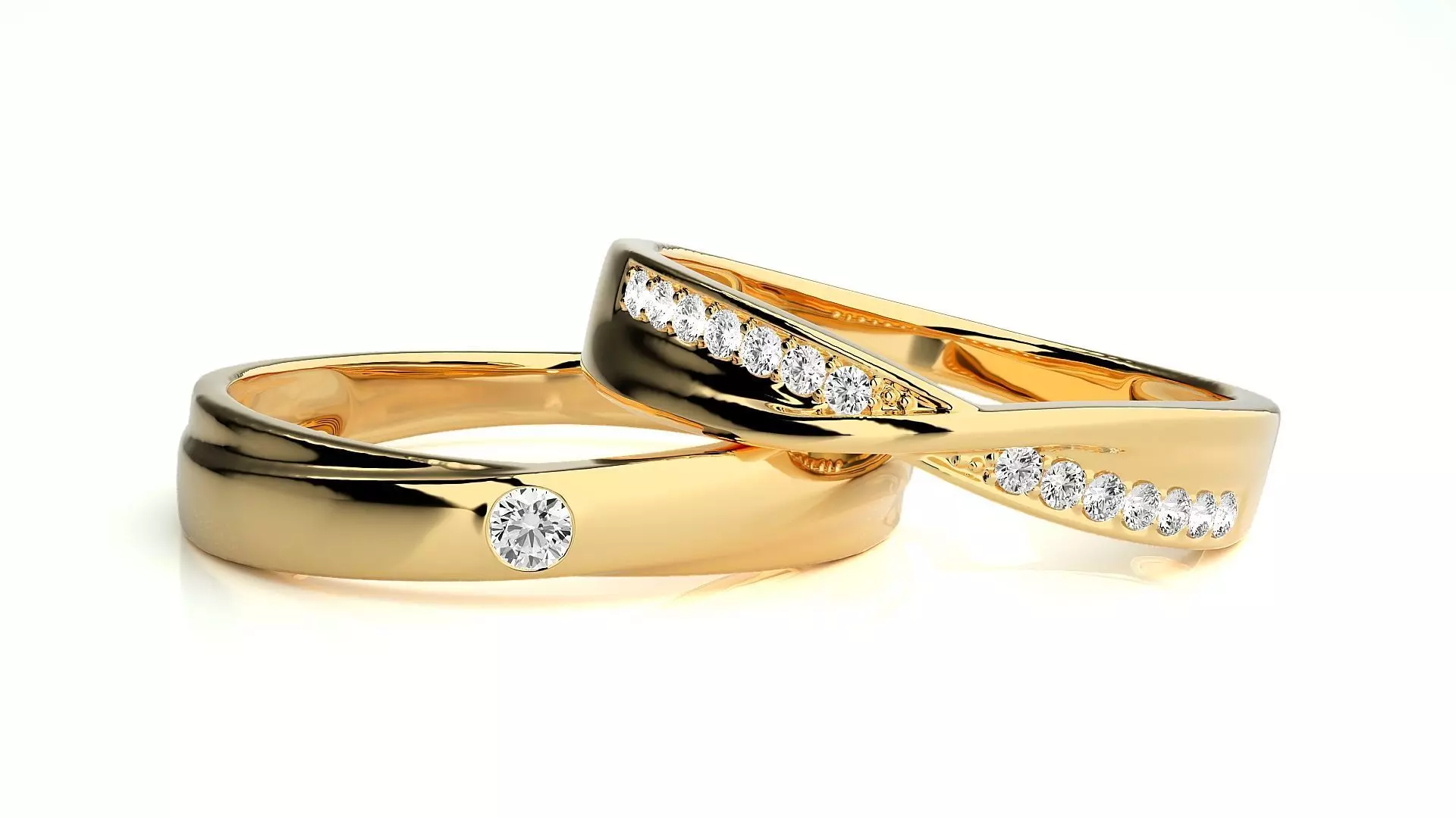 Wedding Band - 1203 3D print model