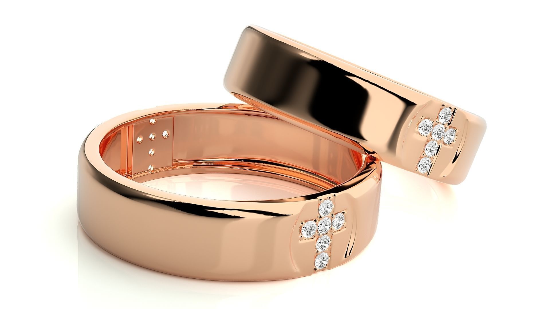 Wedding Band - 2165 3D print model_2