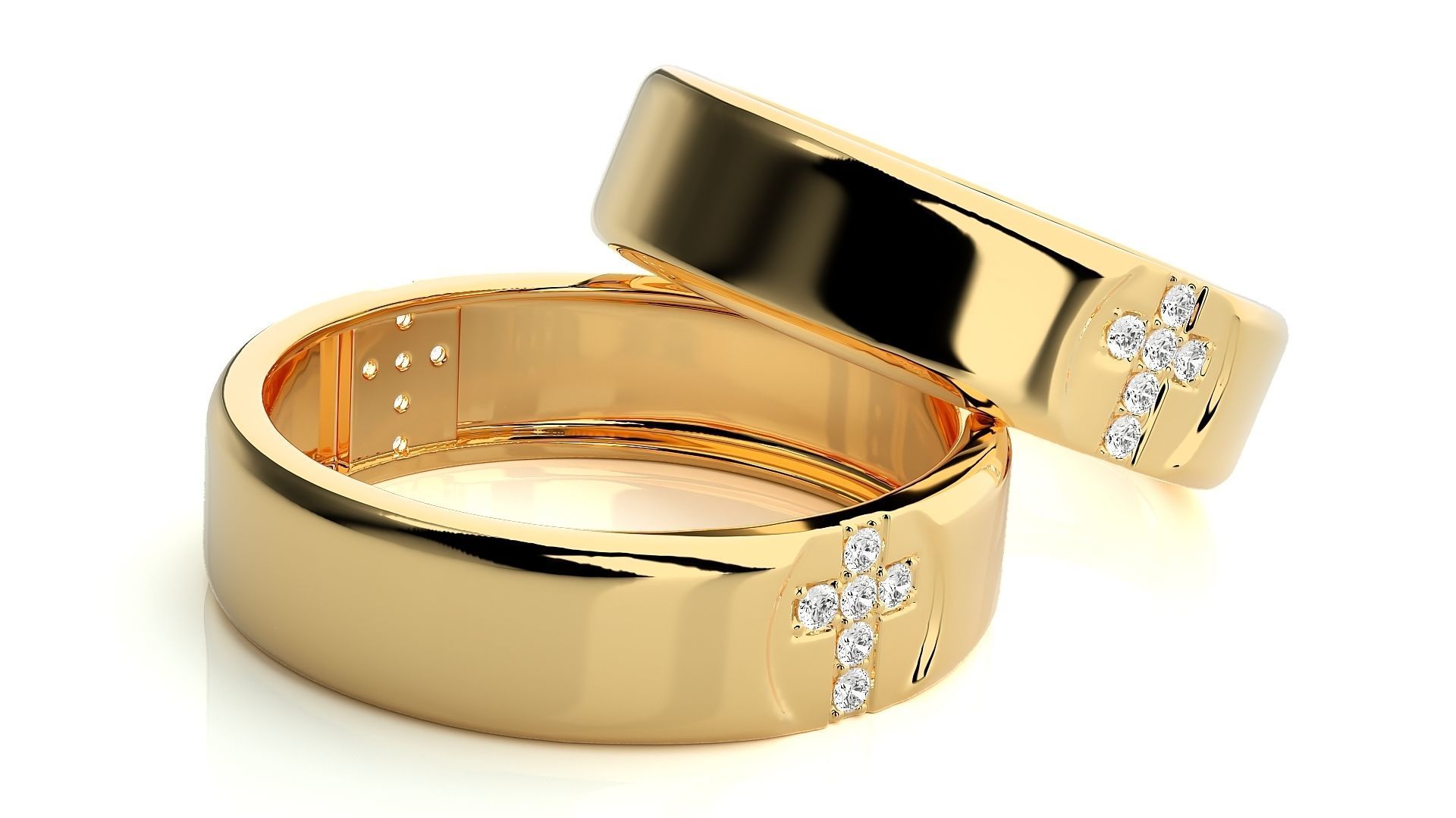 Wedding Band - 2165 3D print model_10