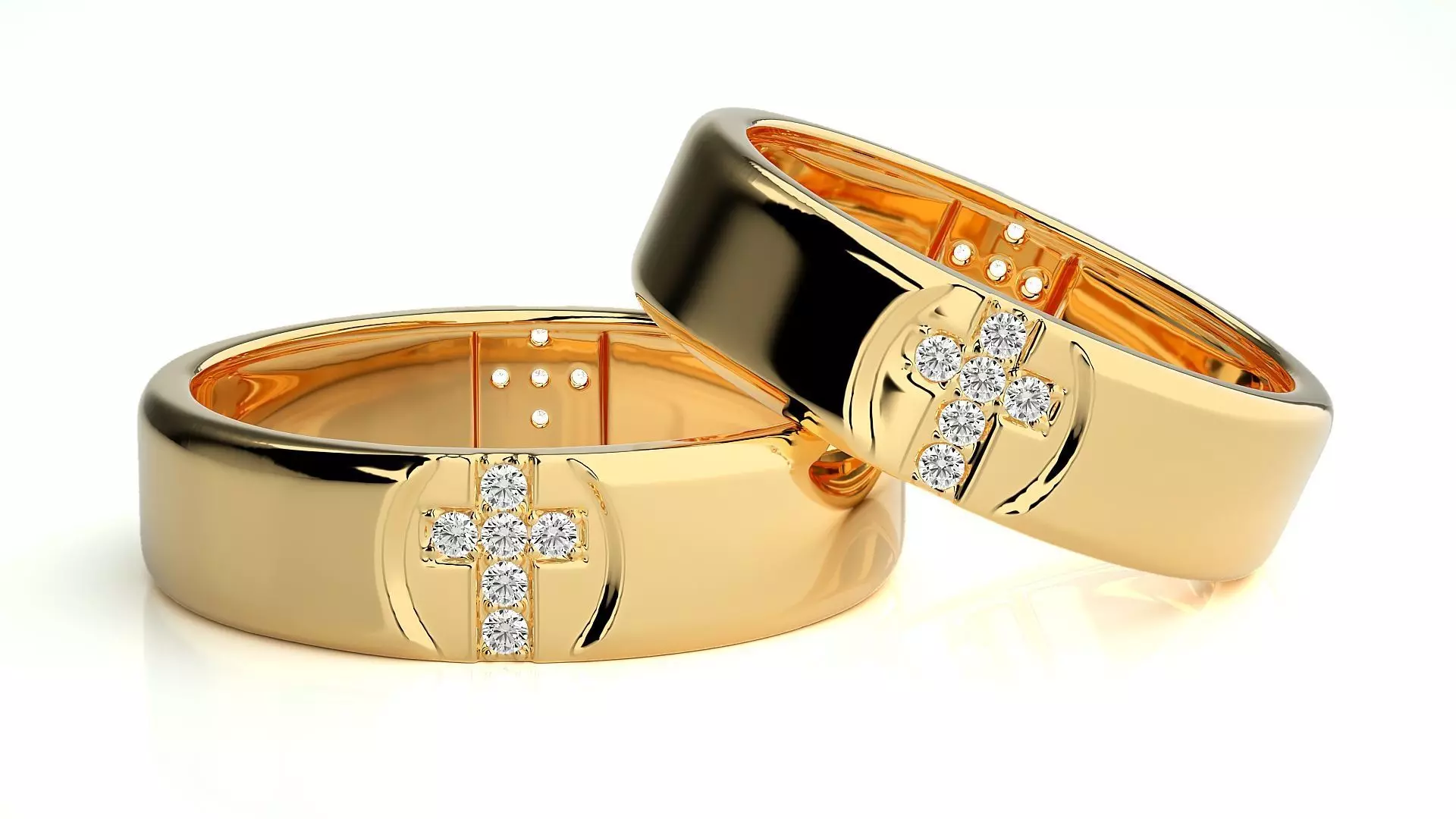 Wedding Band - 2165 3D print model_0