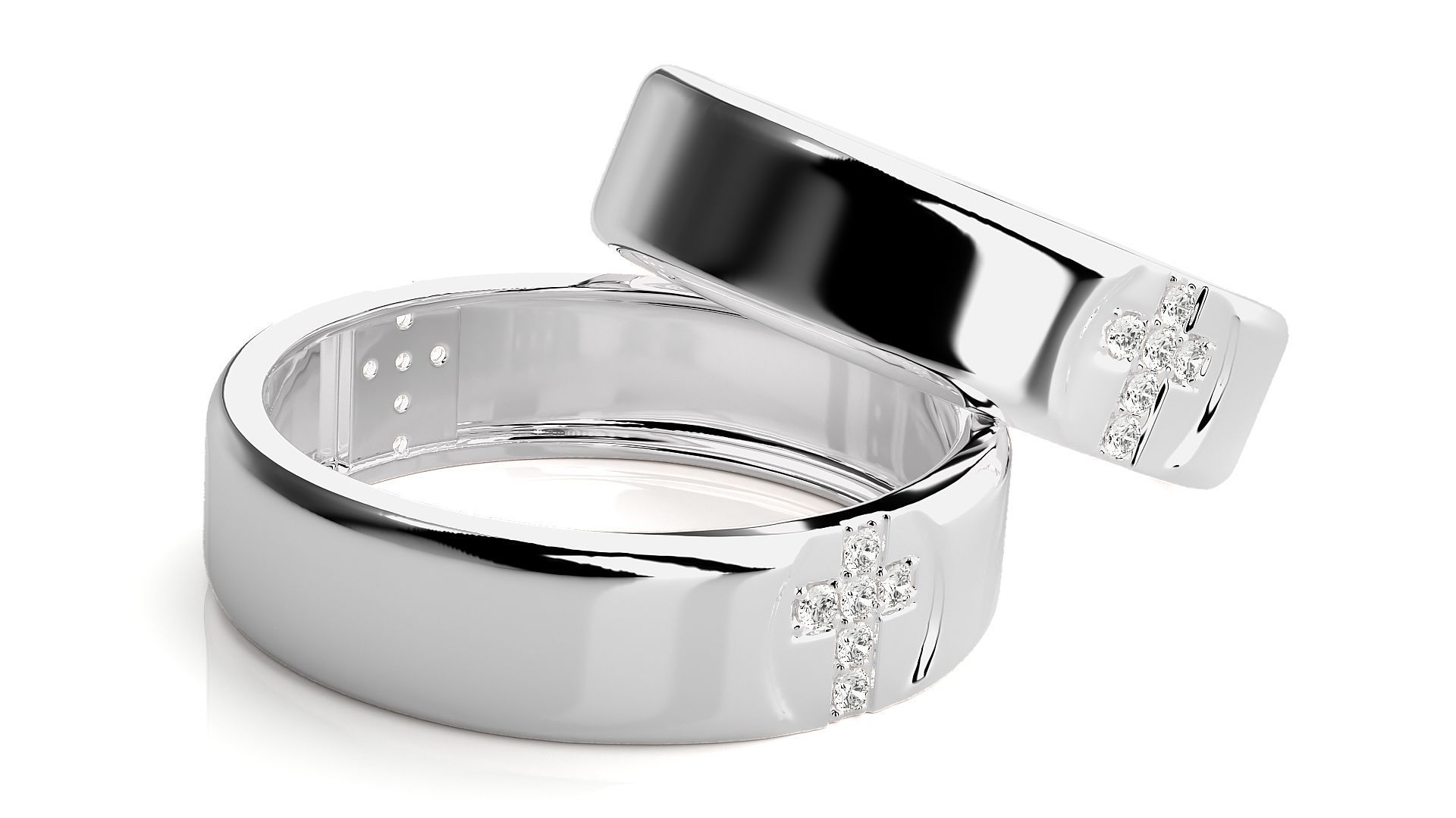 Wedding Band - 2165 3D print model_7