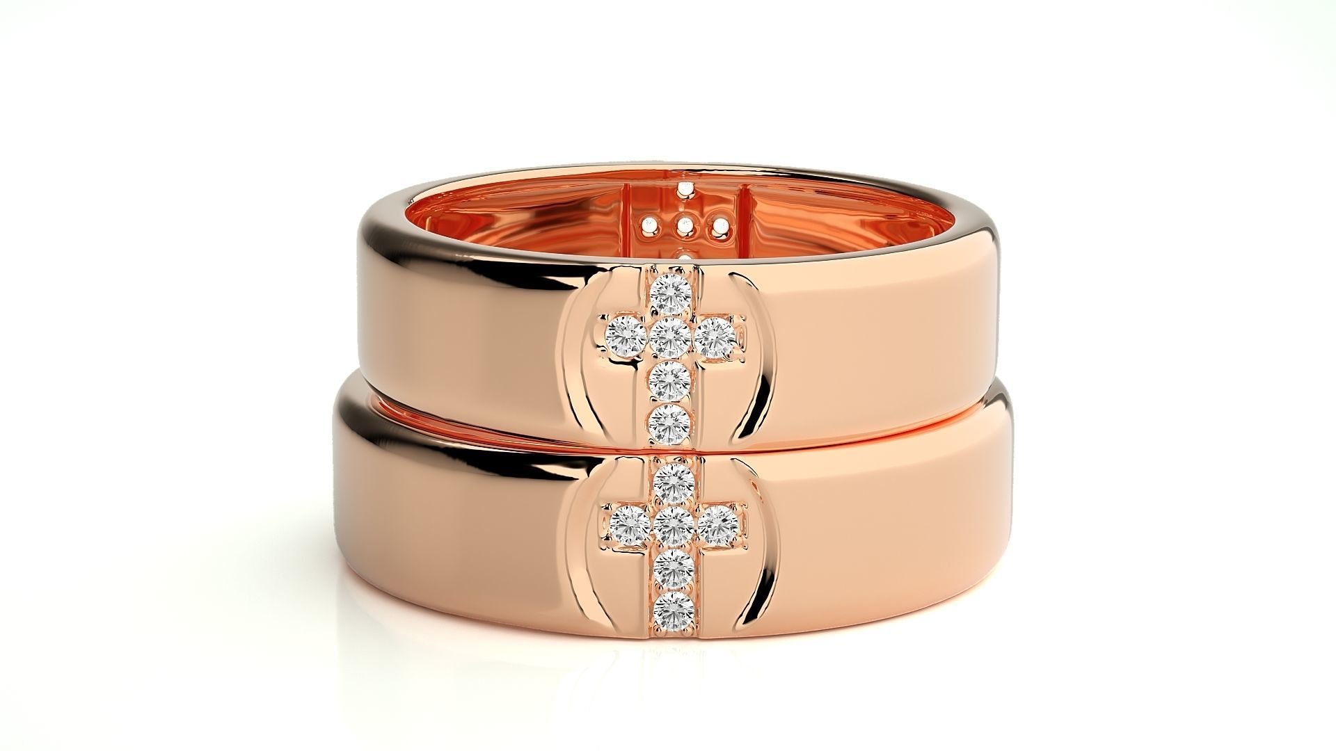 Wedding Band - 2165 3D print model_3