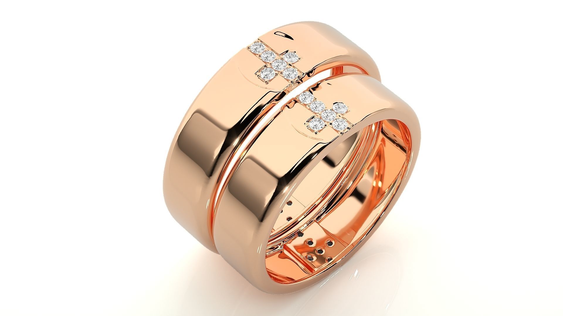 Wedding Band - 2165 3D print model_4