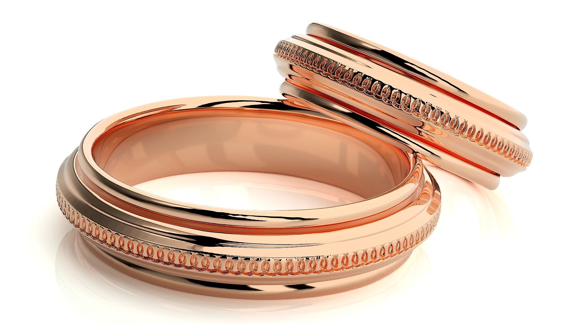 Wedding Band - 2888 3D print model_2