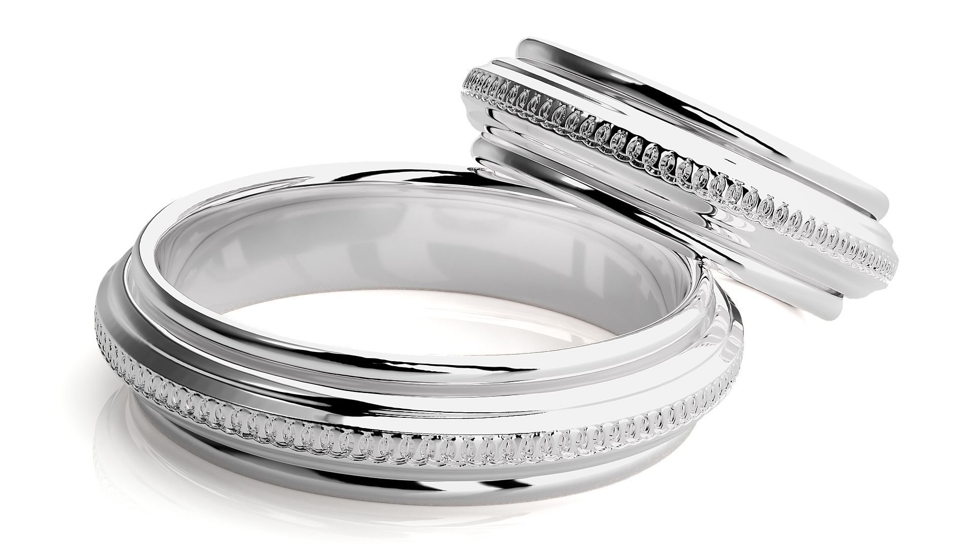 Wedding Band - 2888 3D print model_7