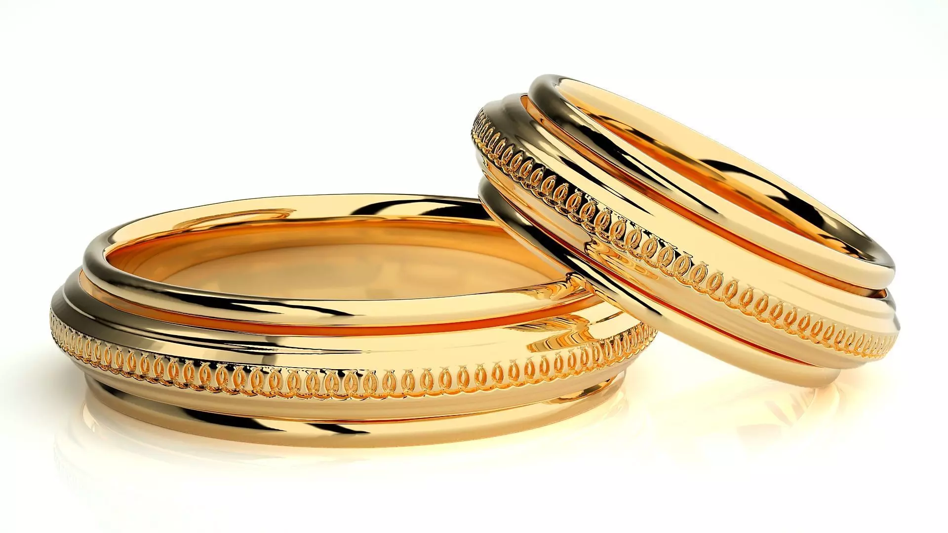 Wedding Band - 2888 3D print model_0