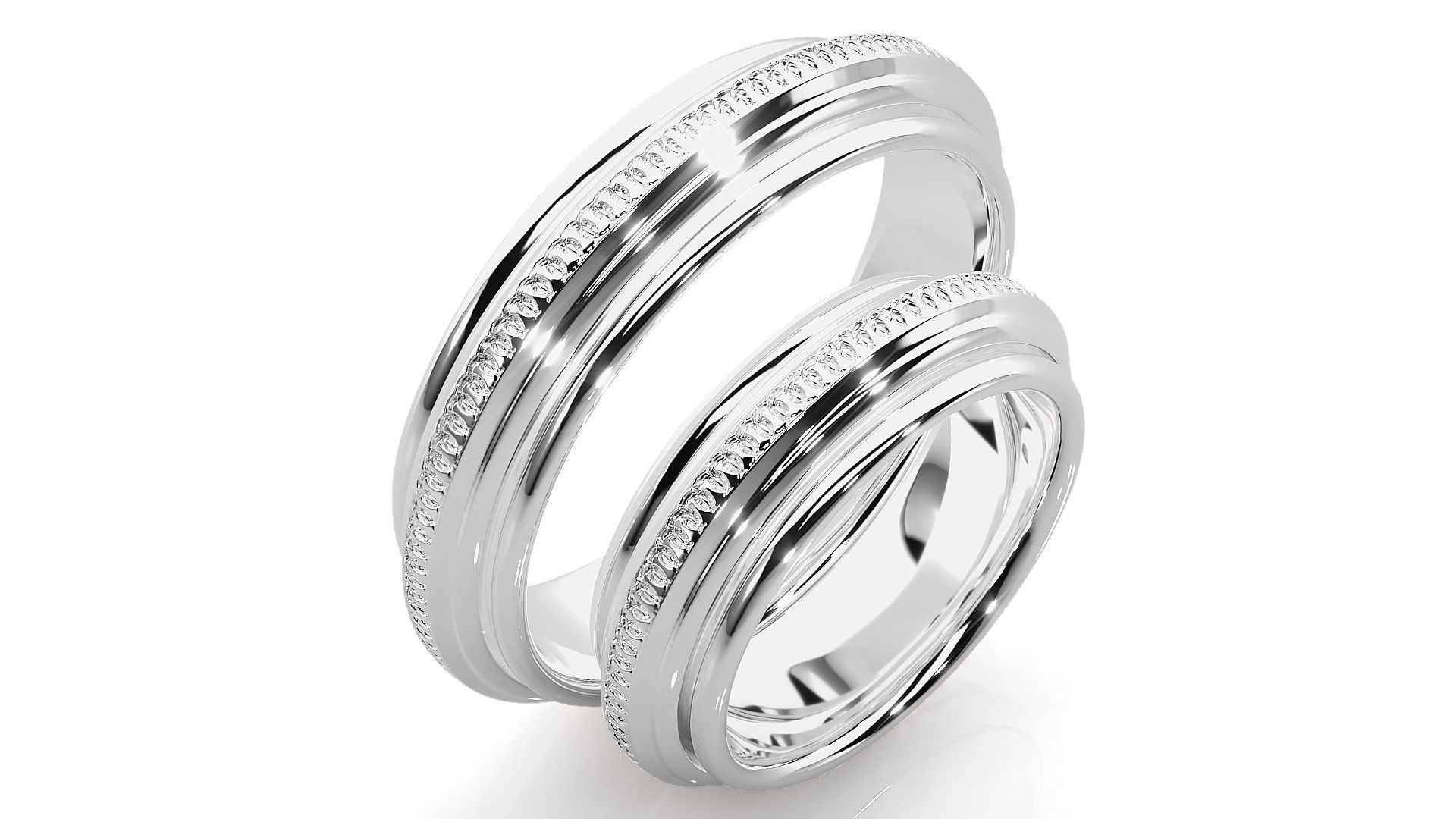Wedding Band - 2888 3D print model_9