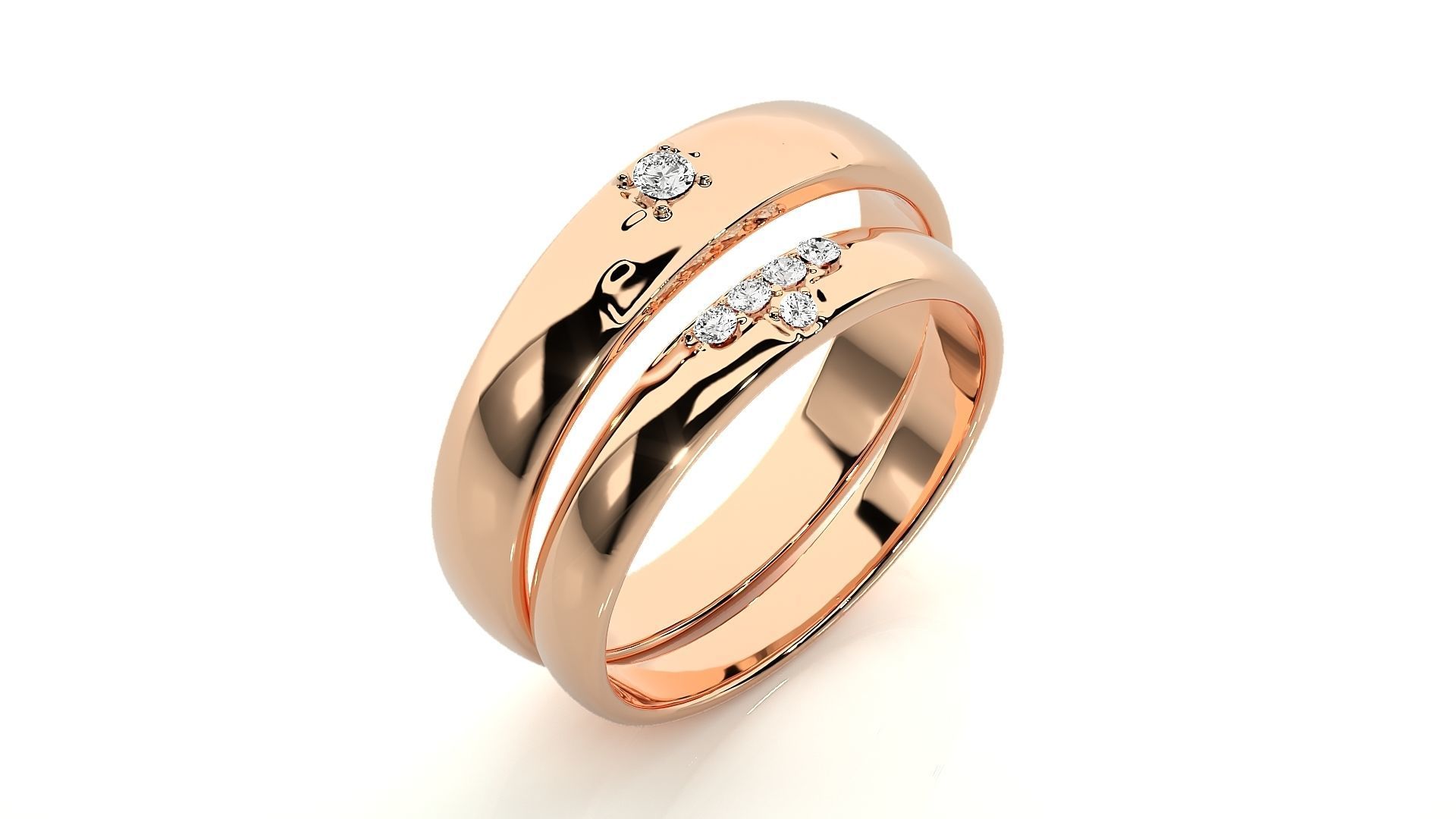 Wedding Band - 3625 3D print model_4
