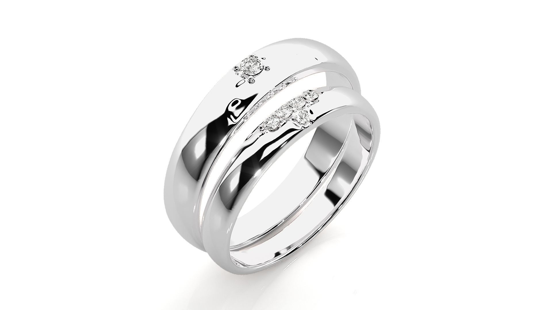 Wedding Band - 3625 3D print model_9