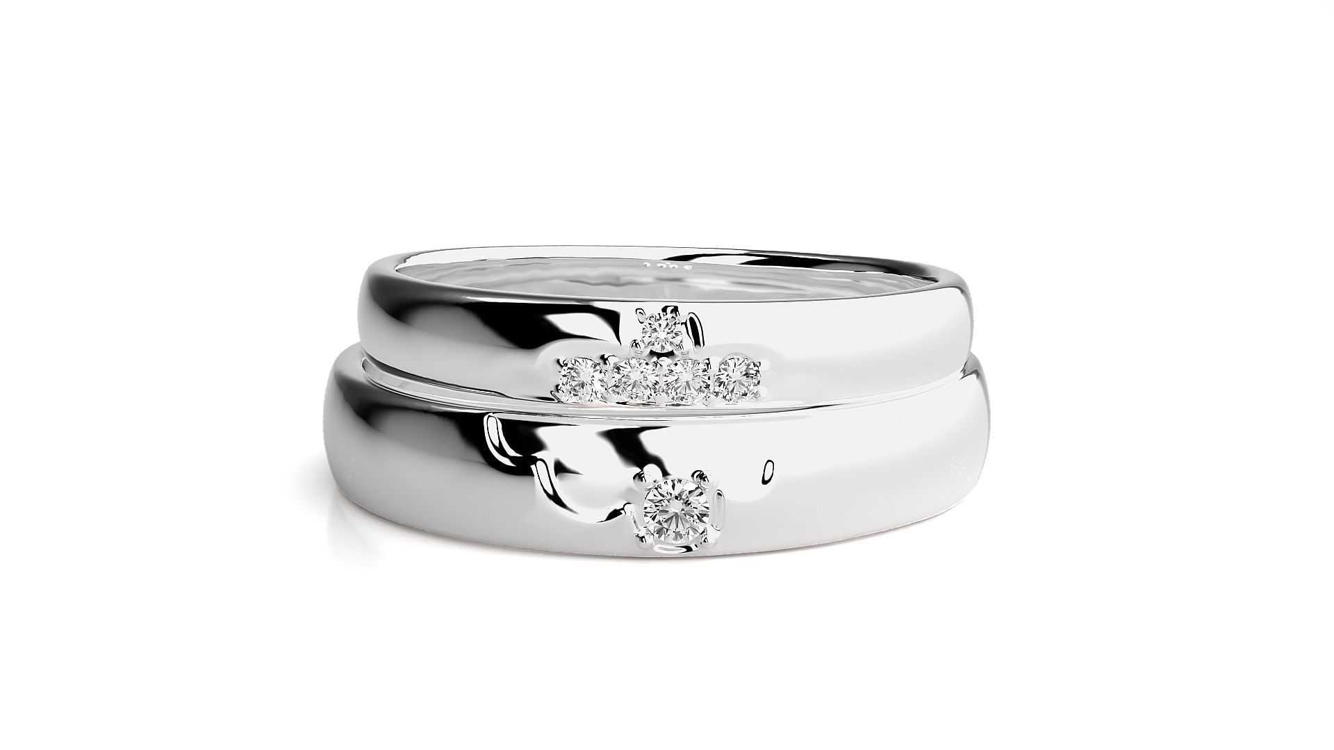 Wedding Band - 3625 3D print model_8