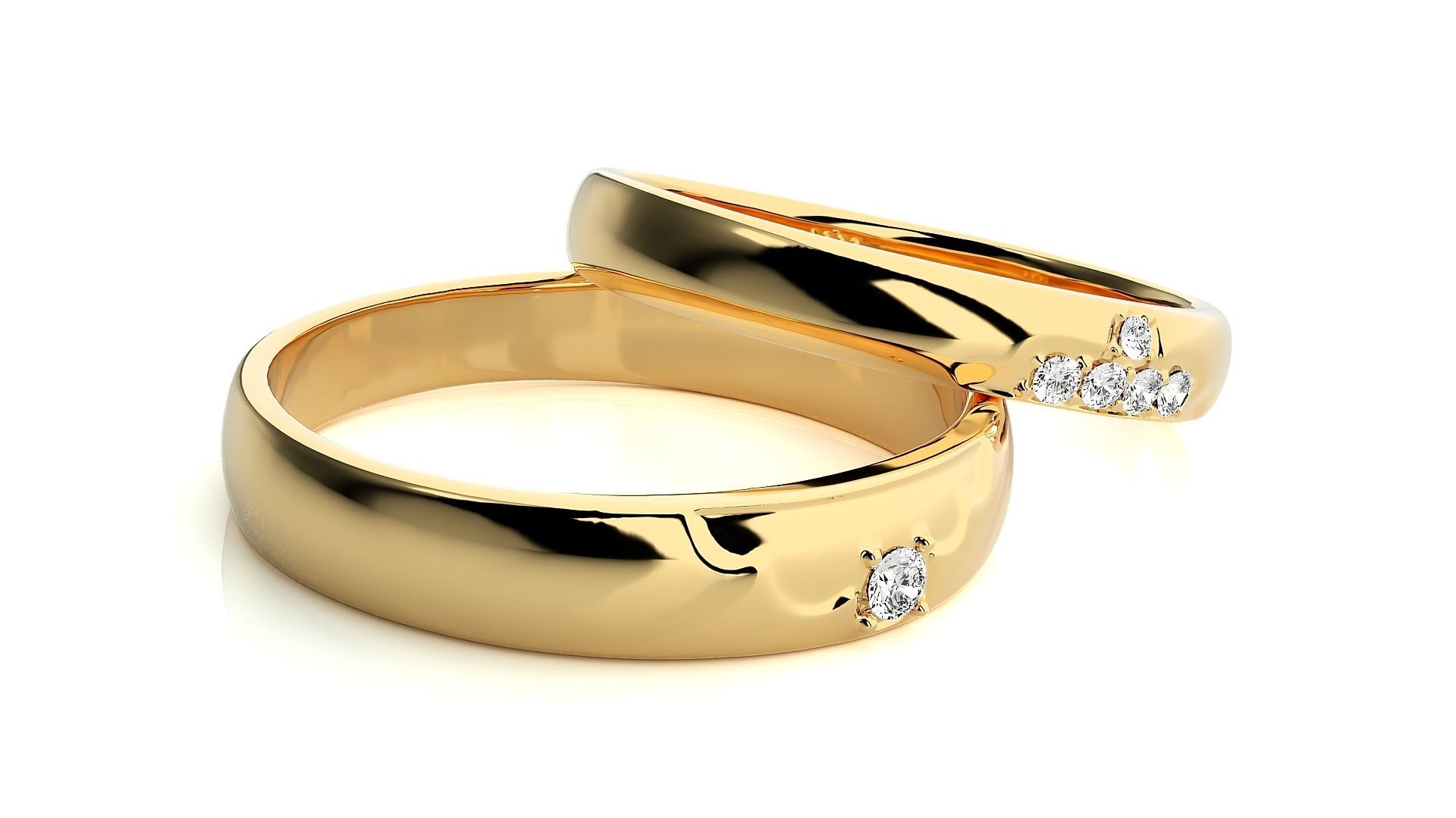 Wedding Band - 3625 3D print model_10