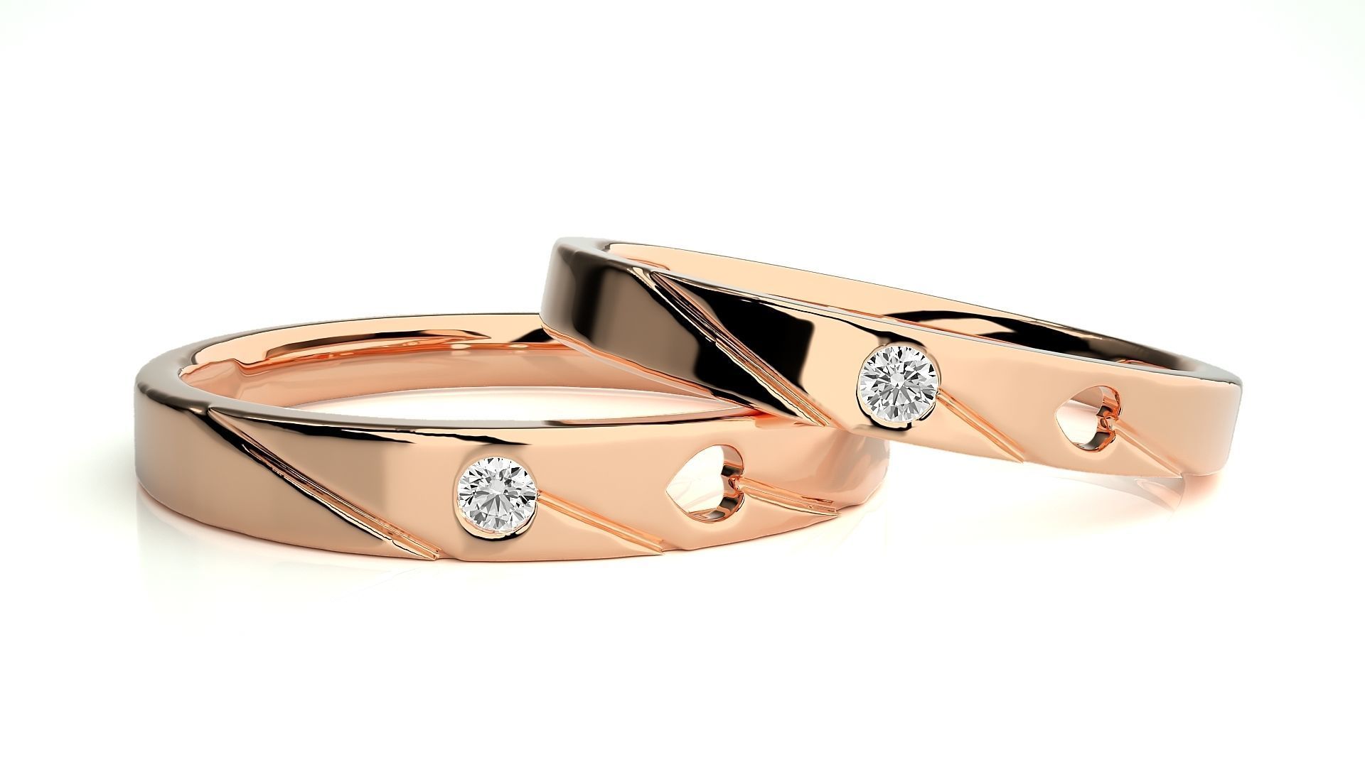 Wedding Band - 4440 3D print model_1