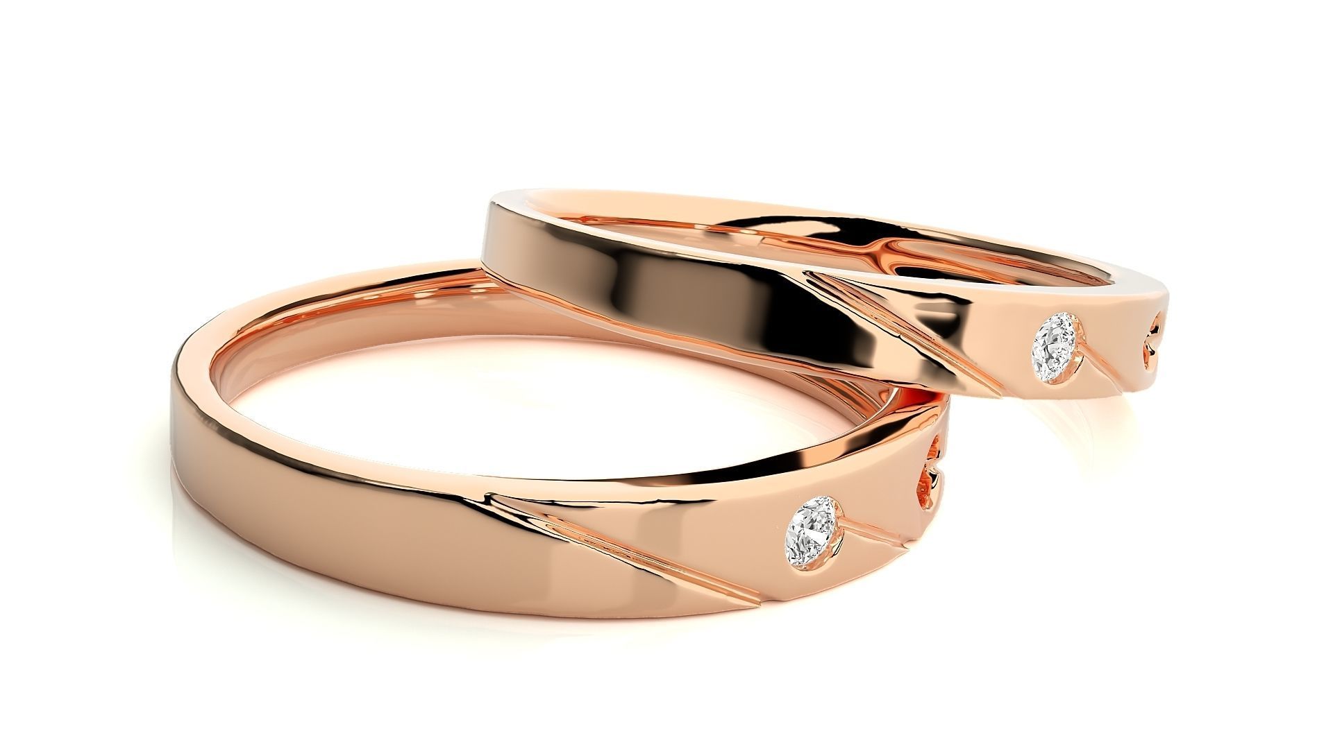 Wedding Band - 4440 3D print model_2