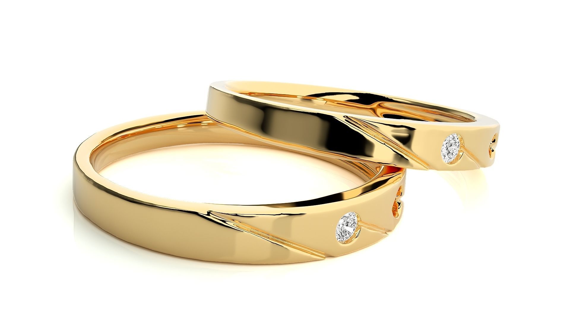 Wedding Band - 4440 3D print model_10
