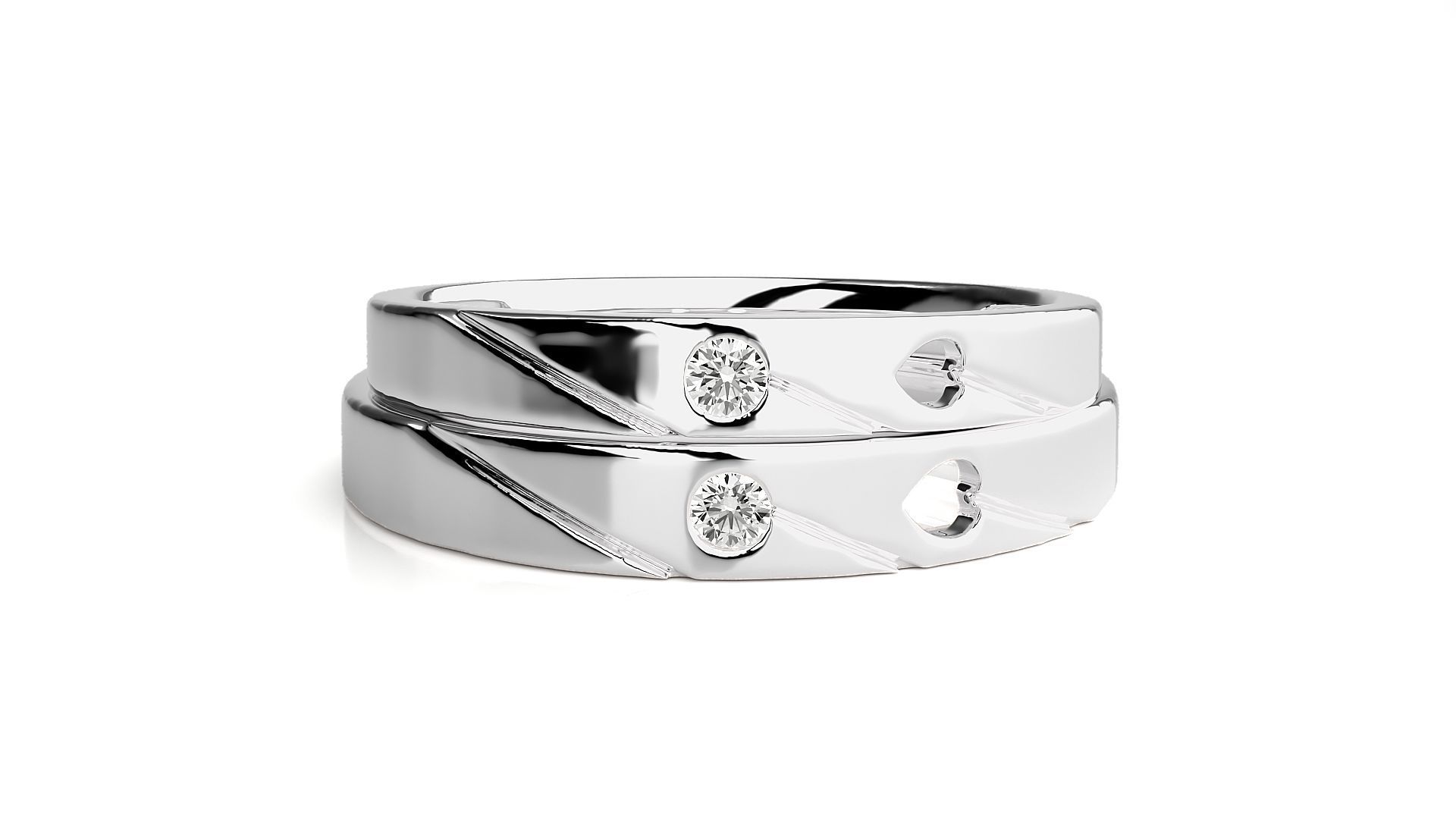 Wedding Band - 4440 3D print model_8