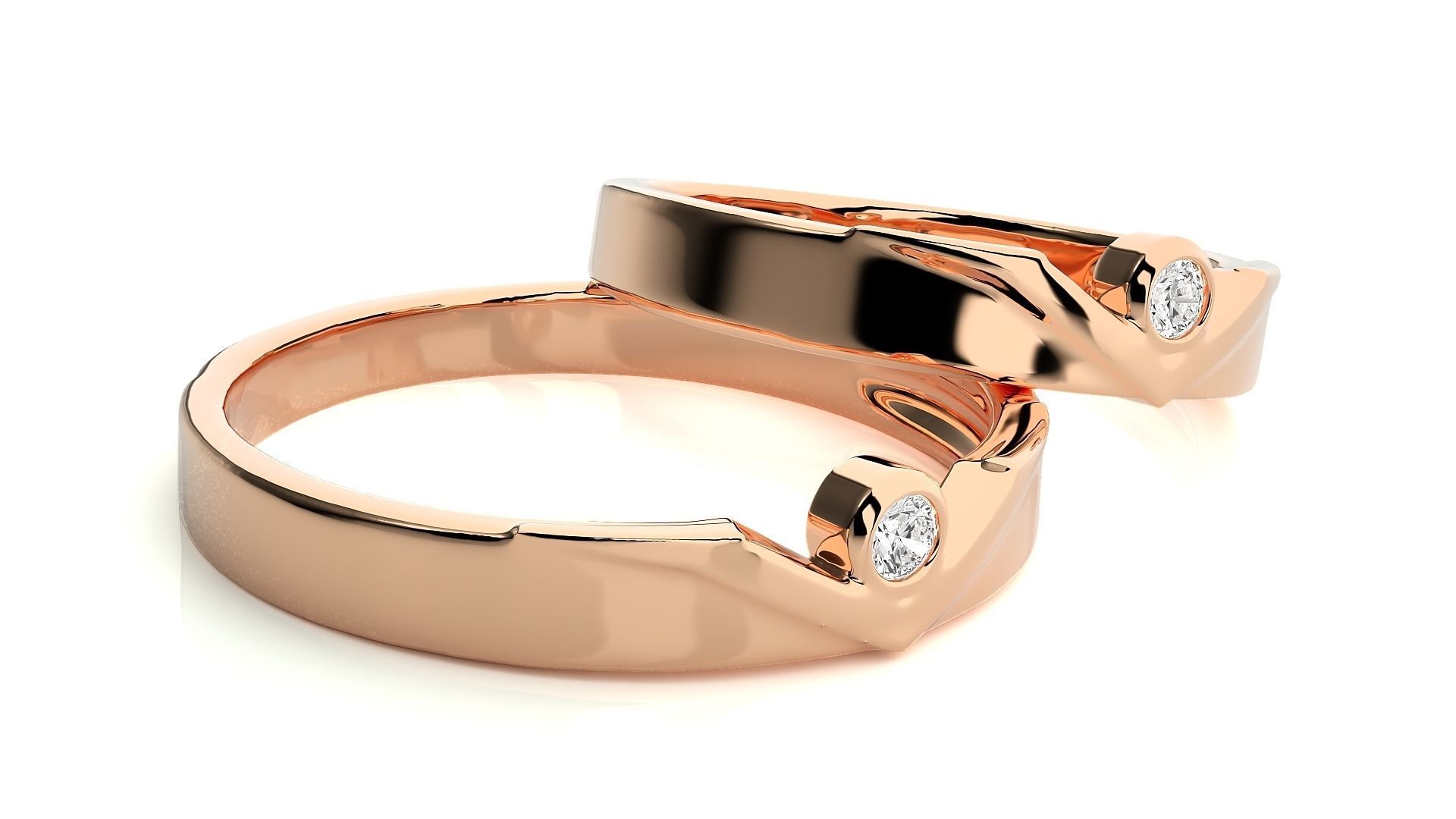 Wedding Band - 4525 3D print model_2