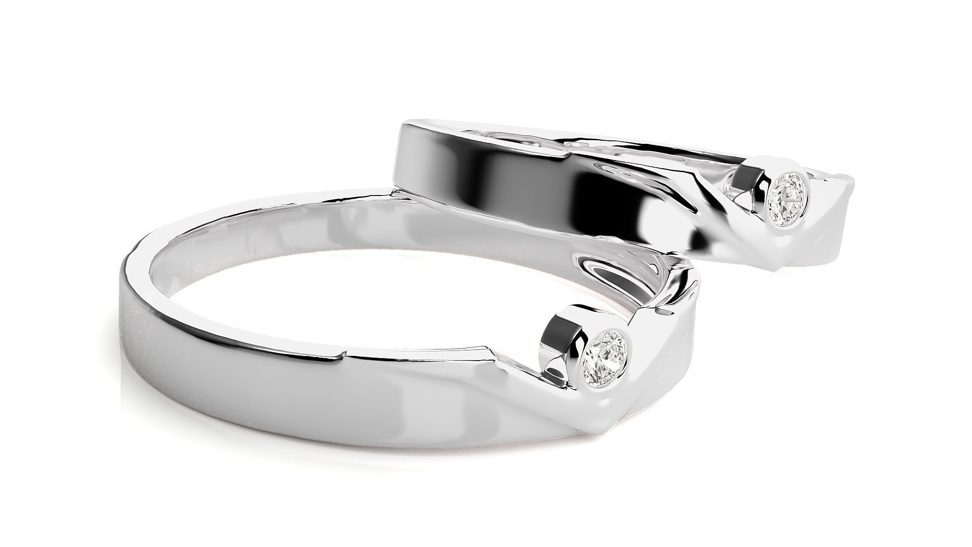 Wedding Band - 4525 3D print model_7