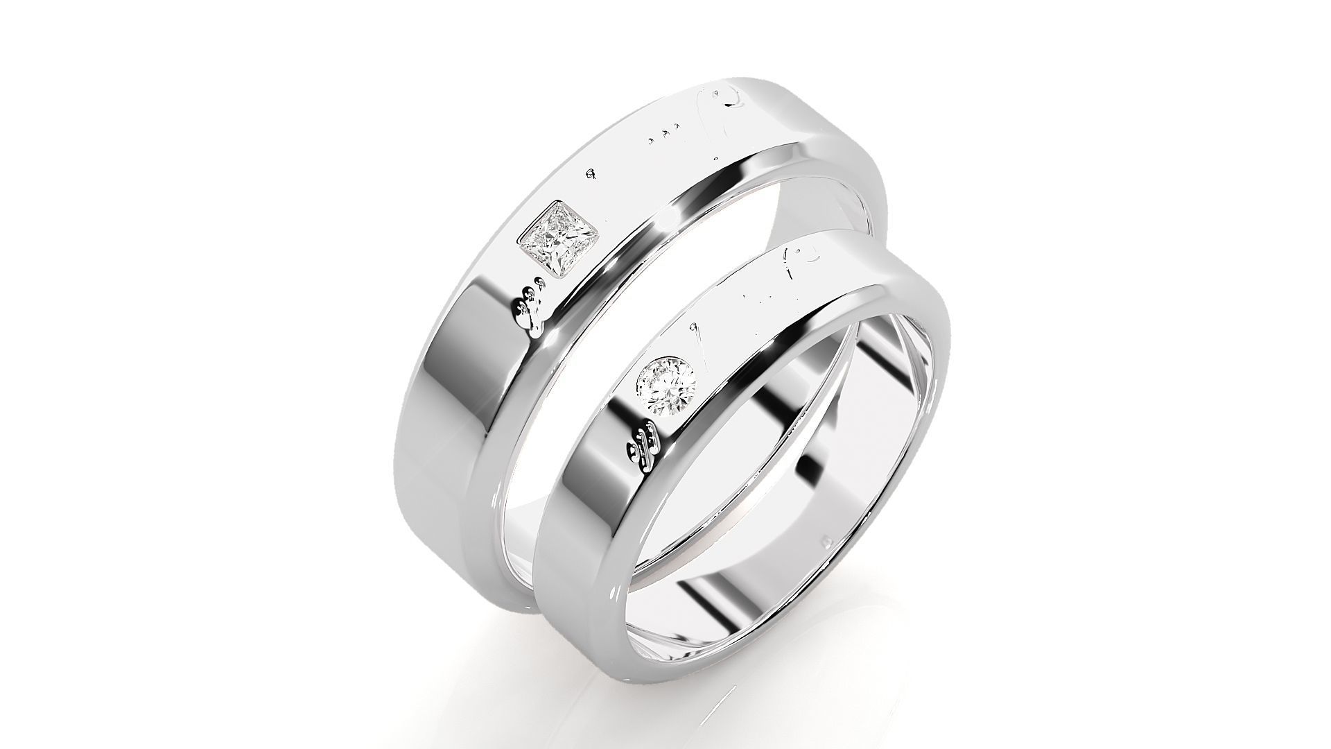Wedding Band - 5068 3D print model_9