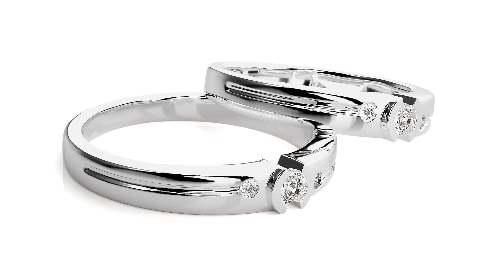 Wedding Band - 7463 3D print model_7