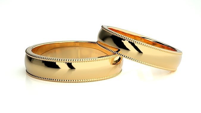 Wedding Band - 7555 3D print model