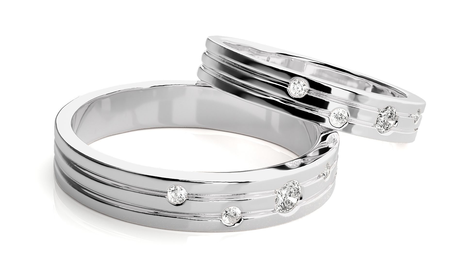 Wedding Band - 7604 3D print model_6