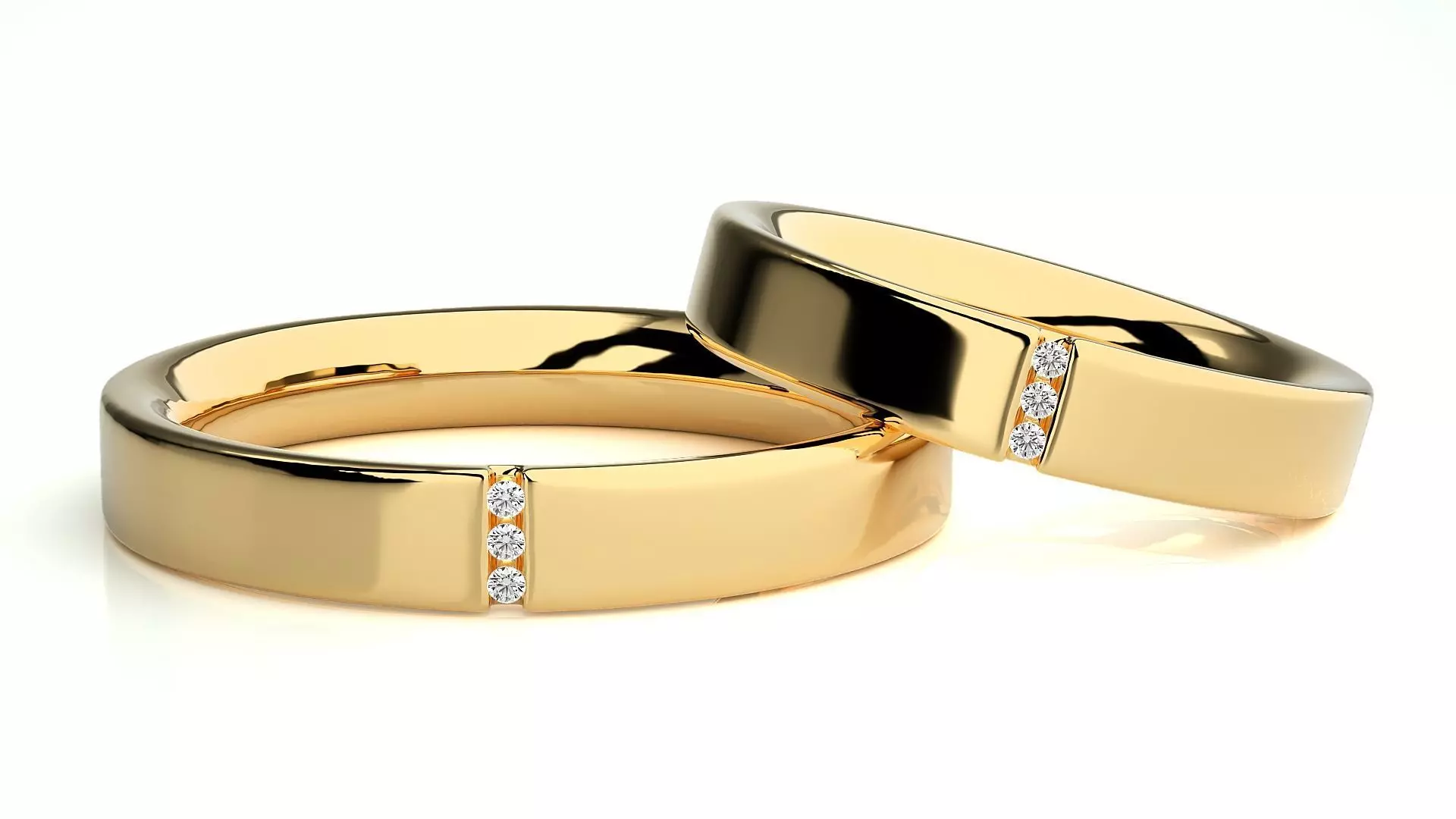 Wedding Band - 7688 3D print model_0