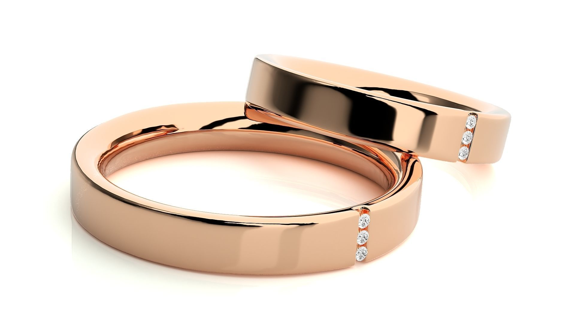 Wedding Band - 7688 3D print model_2