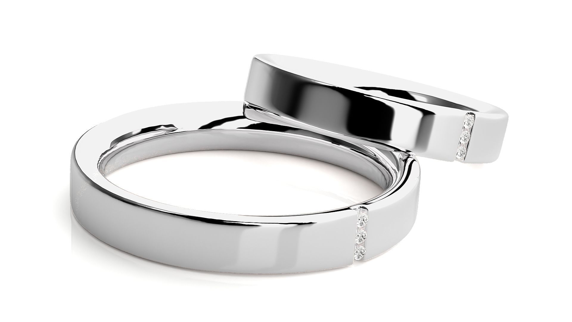 Wedding Band - 7688 3D print model_7
