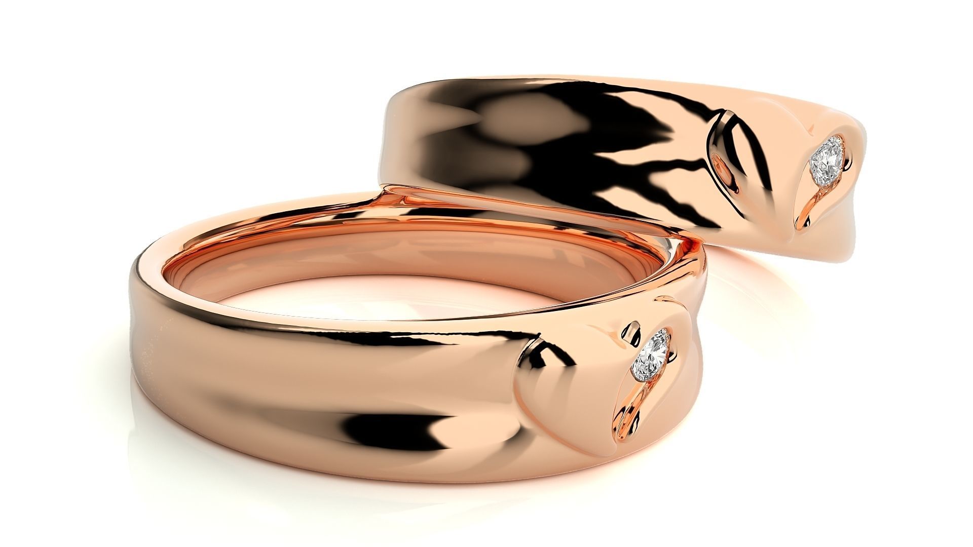 Wedding Band - 8102 3D print model_2