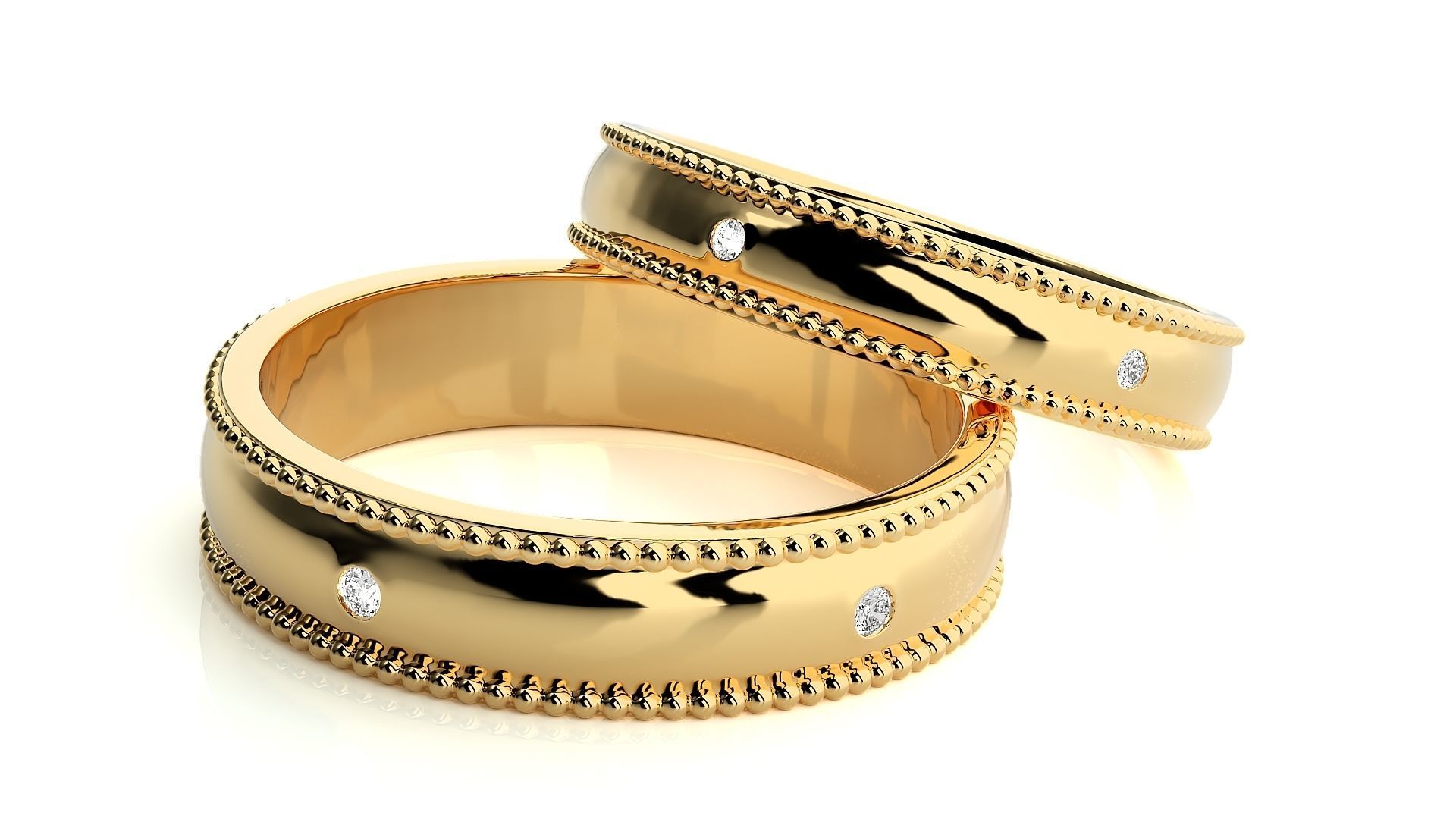 Wedding Band - 8193 3D print model_10