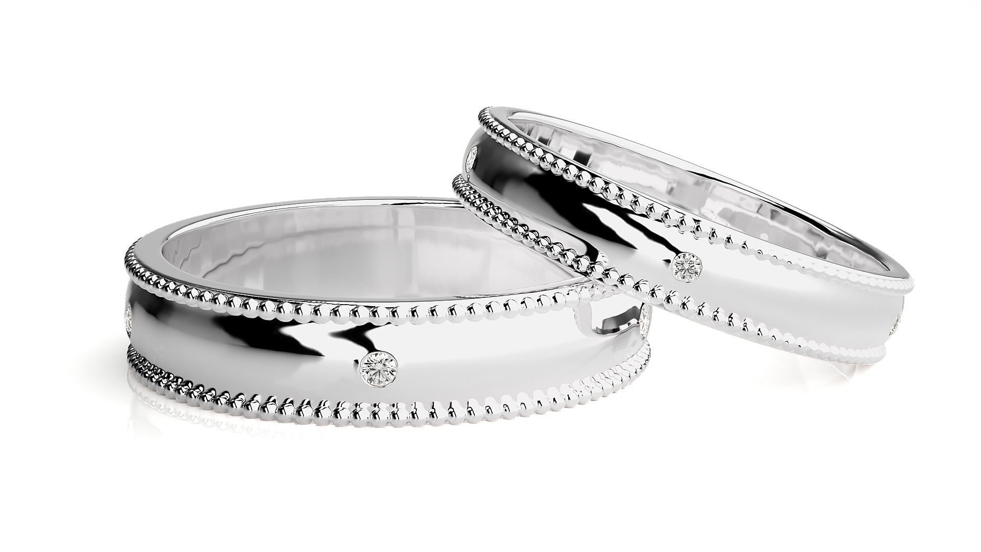 Wedding Band - 8193 3D print model_6