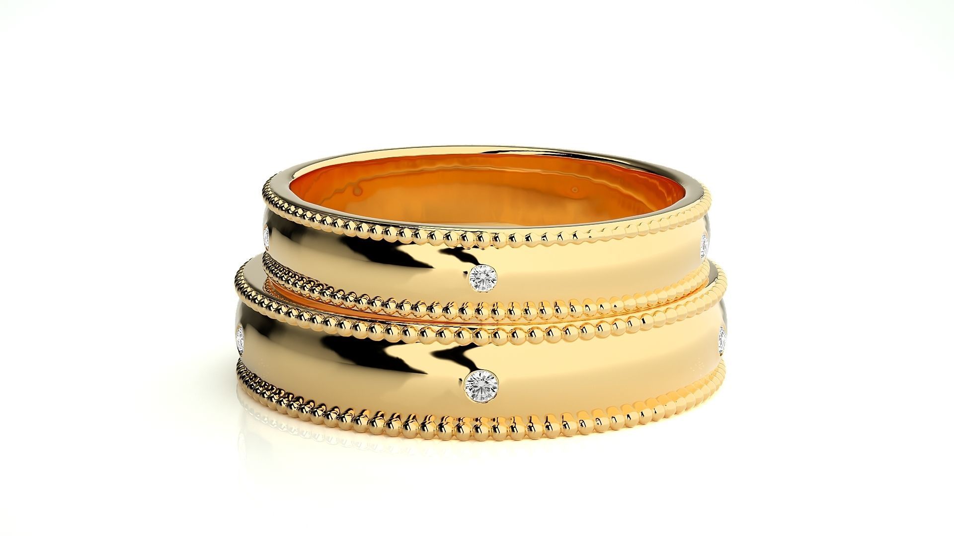 Wedding Band - 8193 3D print model_11