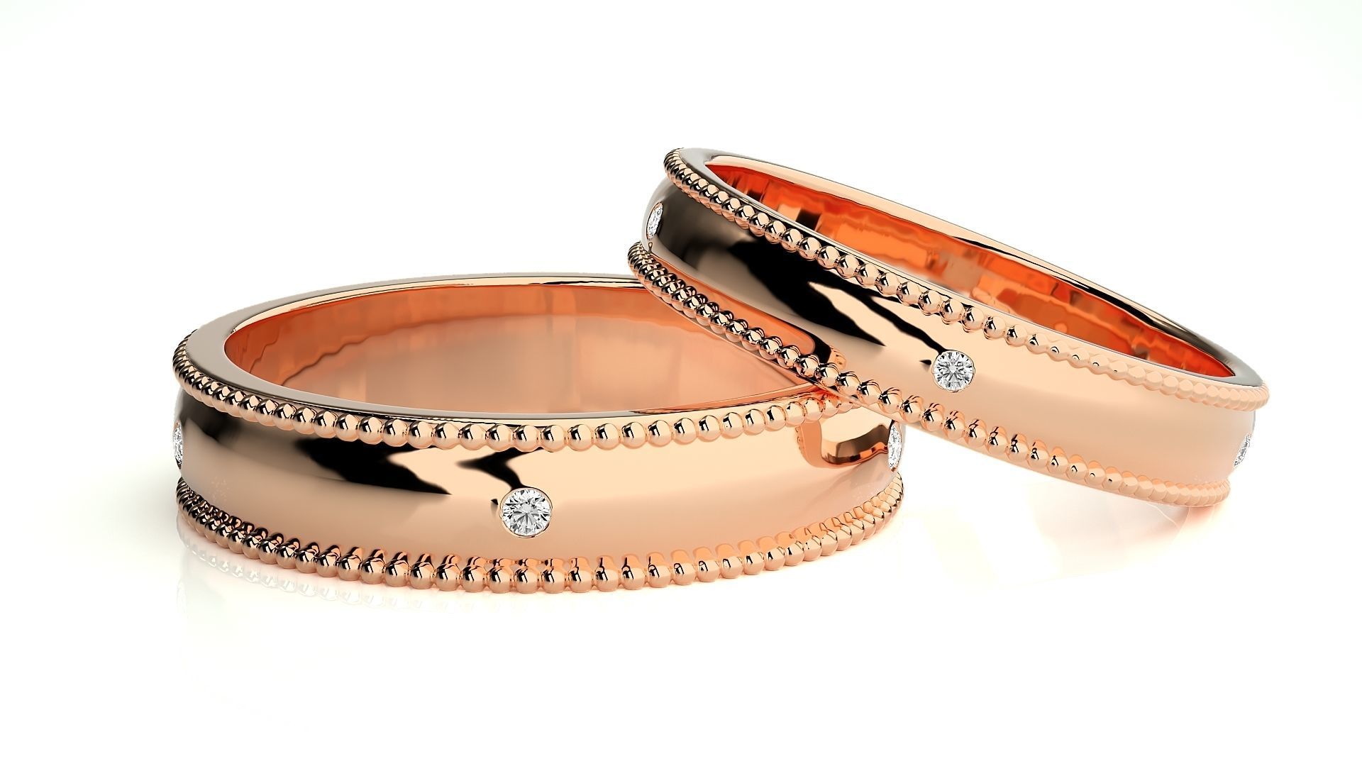 Wedding Band - 8193 3D print model_1