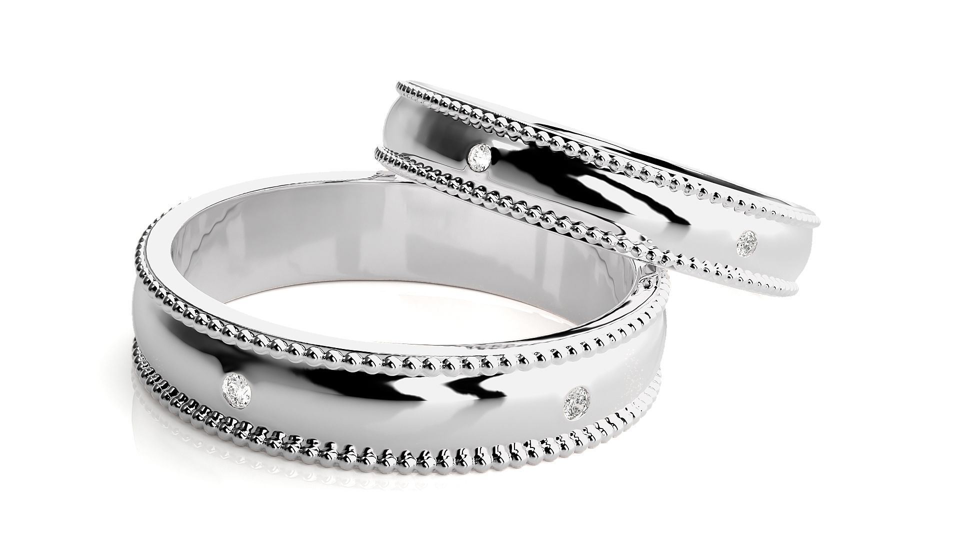 Wedding Band - 8193 3D print model_7