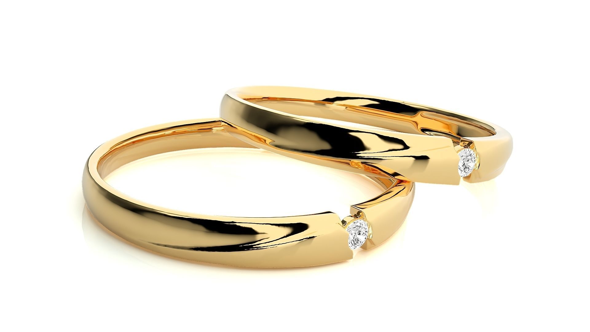 Wedding Band - 8561 3D print model_10