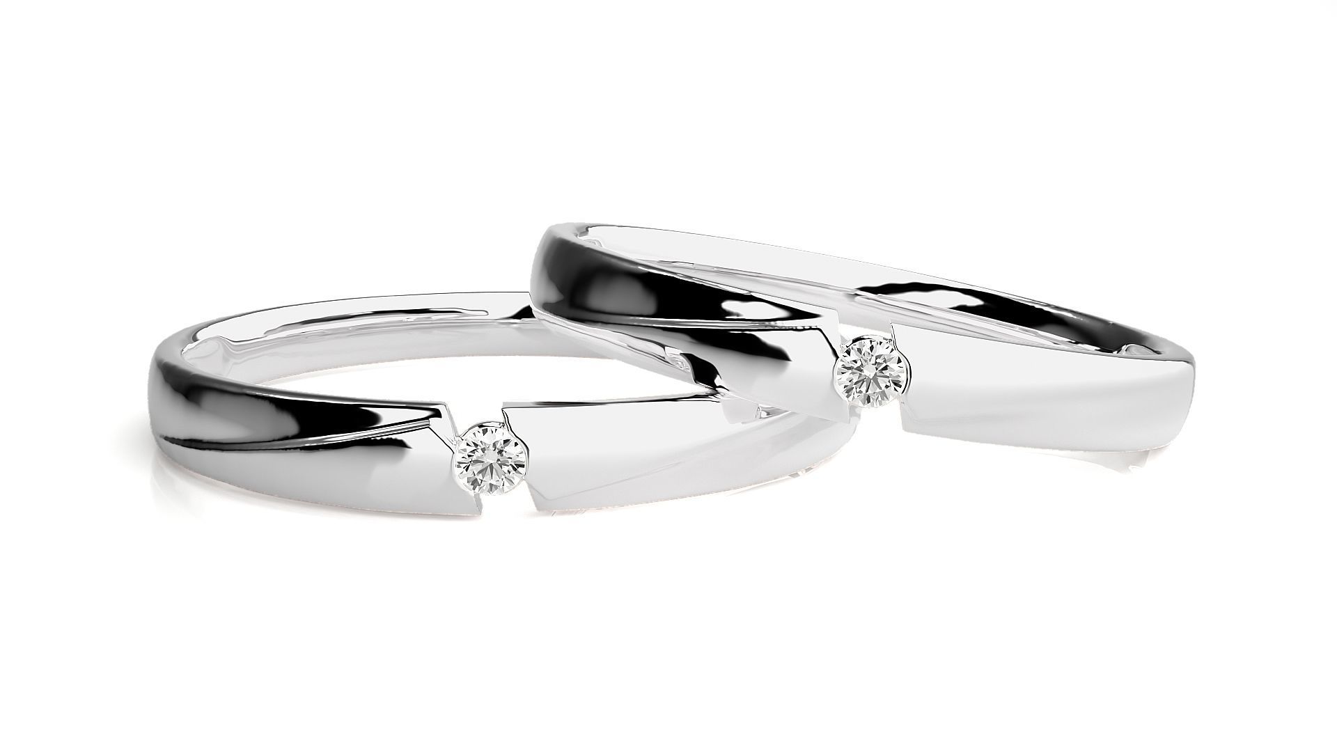 Wedding Band - 8561 3D print model_6