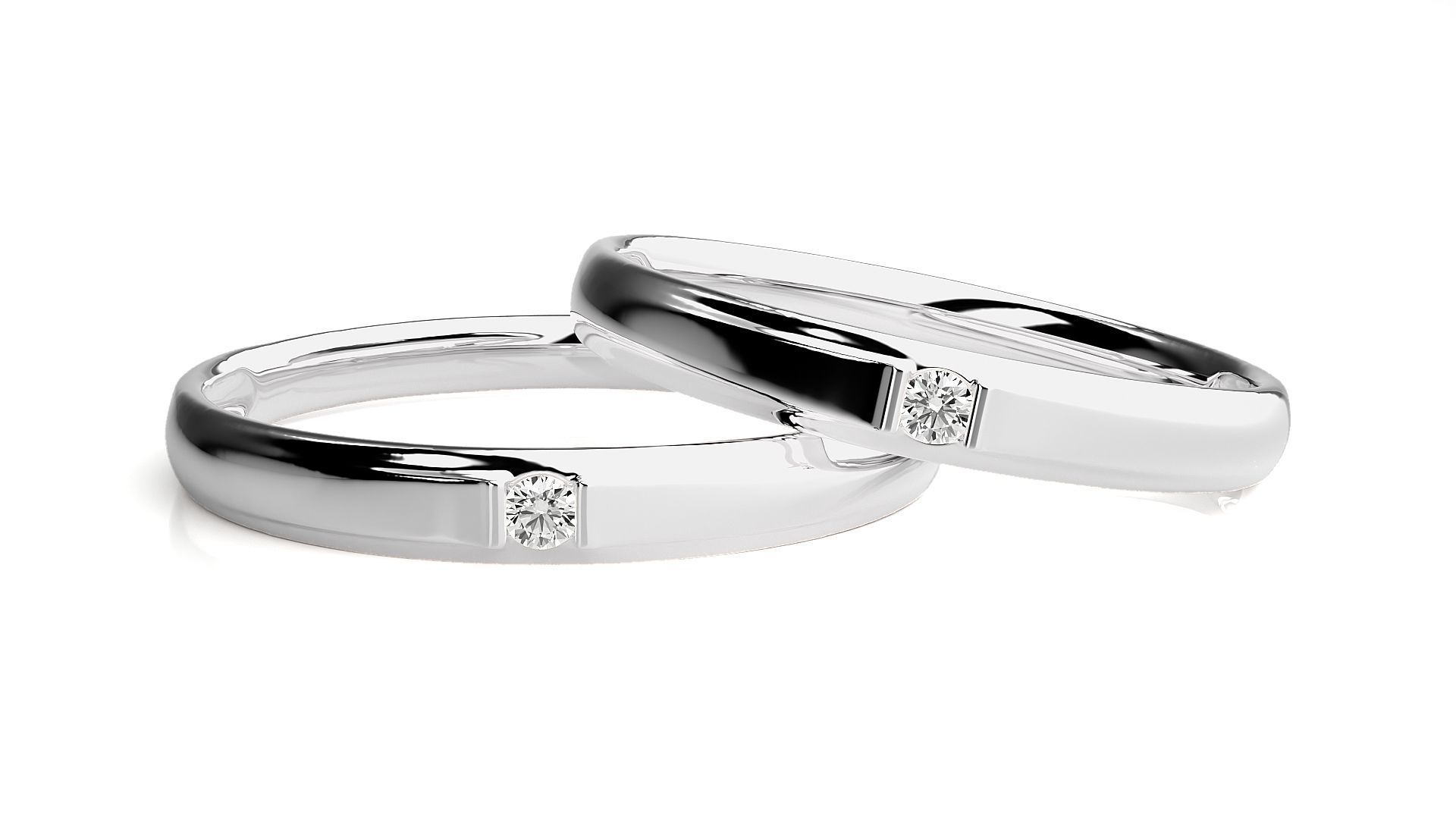 Wedding Band - 8600 3D print model_5
